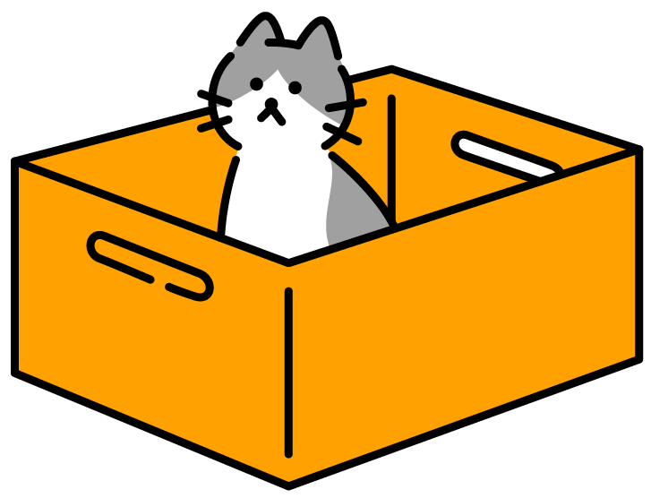 Cat in a Box Illustrated